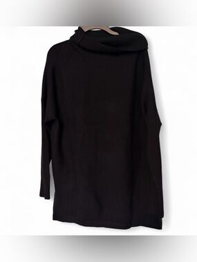 Amazon Black Cowl Neck Tunic Sweater